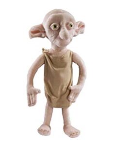 peluche dobby elfo harry potter, muÃ±eco plush noble collection collectible