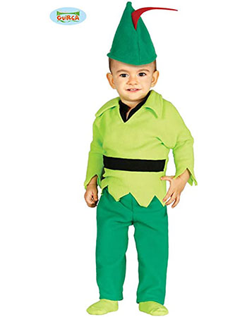 disfraz elfo bebe traje de elfo para bebe verde arquero guirca
