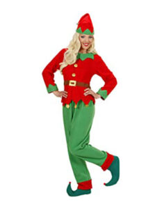 disfraz elfa navidad mujer traje elfa navidad