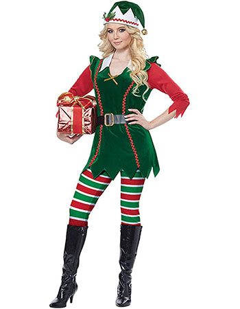 disfraz elfa navidad mujer vestido elfa navidad fotos de elfos de navidad