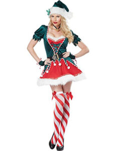 disfraz elfa navidad mujer vestido navidad sexy mujer cosplay