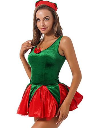 disfraz elfa navidad mujer vestido navidad sexy mujerfotos de elfos de navidad