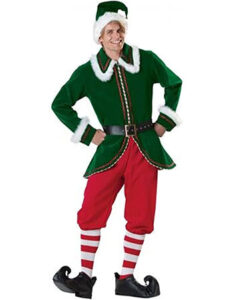 disfraz elfo navideño traje