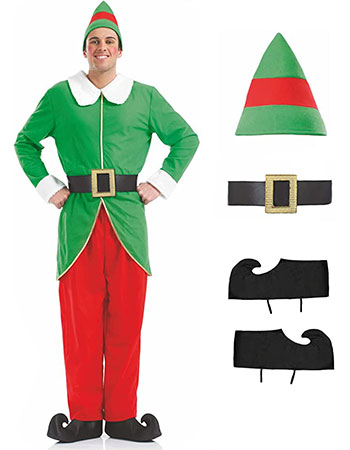 disfraz elfo navideño traje de navidad fotos de elfos de navidad