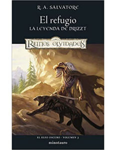 Libros Elfo Oscuro el refugio minotauro tapa blanda ra salvatore drizzt libros de elfos