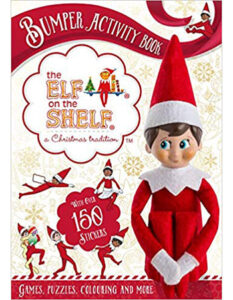 actividades elf shelf stickers colorear puzzle