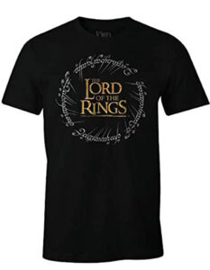 camiseta el señor de los anillos anillo unico