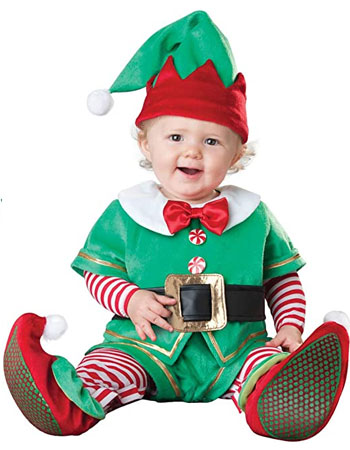 Especializarse Ídolo tono Disfraz Elfo Navidad Bebé ⮞Trajes vestido duende| DEELFO.COM
